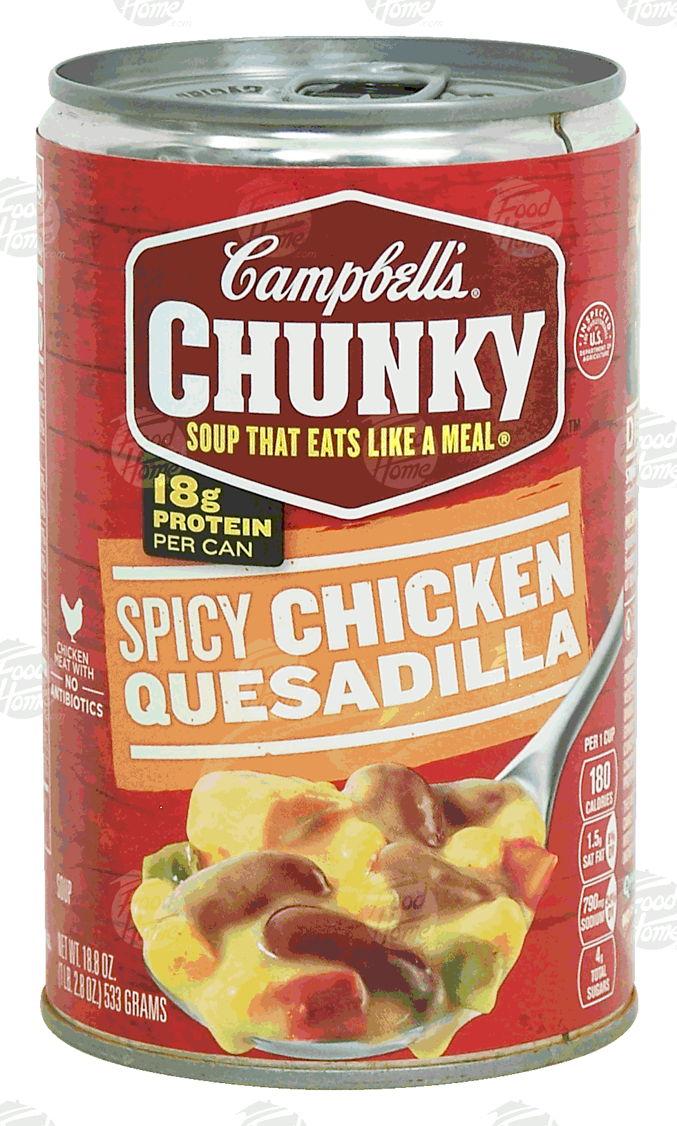 Campbell's Chunky spicy chicken quesadilla soup Full-Size Picture